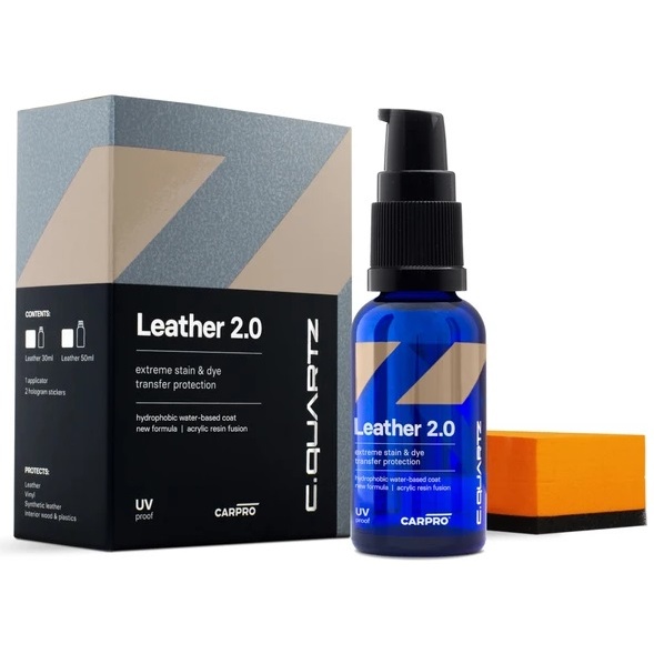 Carpro CQuartz Leather 2.0 Kit Protectie Ceramica Piele 30ML CP-CQL-30